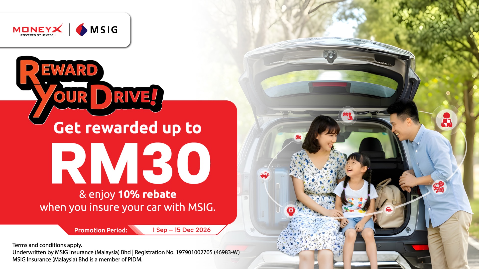 MSIG Car Insurance — Reward Your Drive