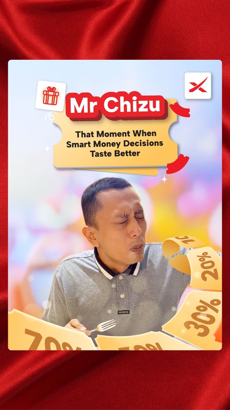 MoneyX voucher reel — Mr Chizu